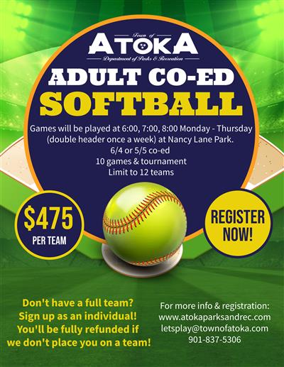 Adult Softball 
