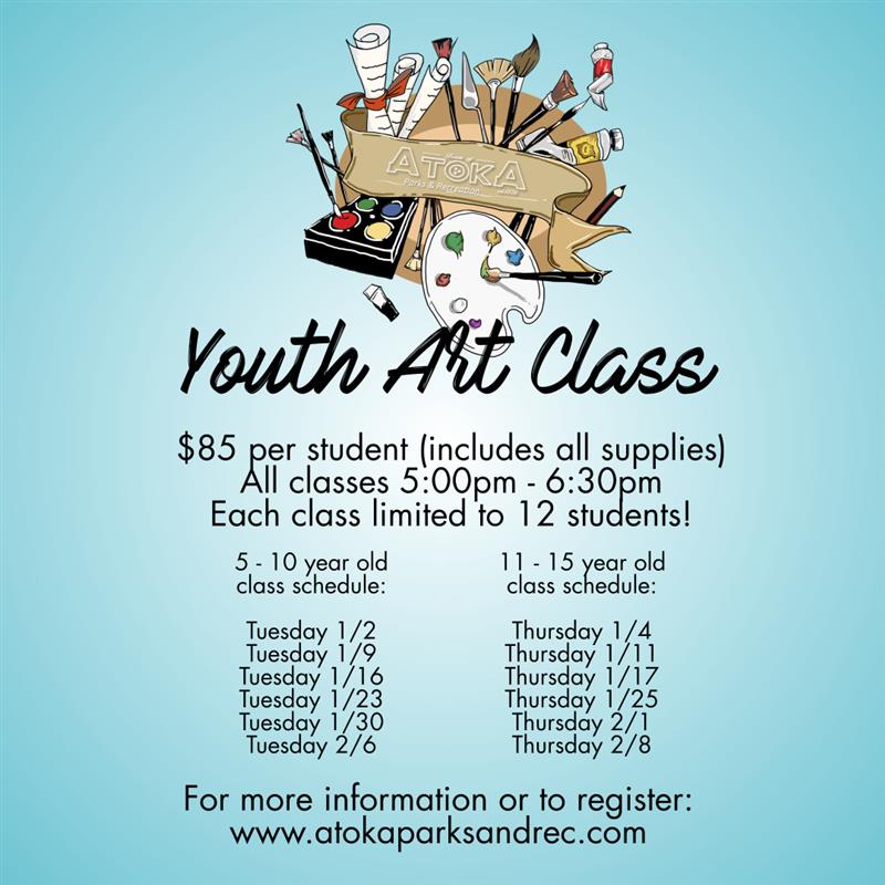 Atoka Parks & Recreation Classes