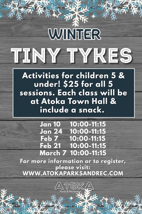 Atoka Parks & Recreation Little Sports & Tiny Tykes