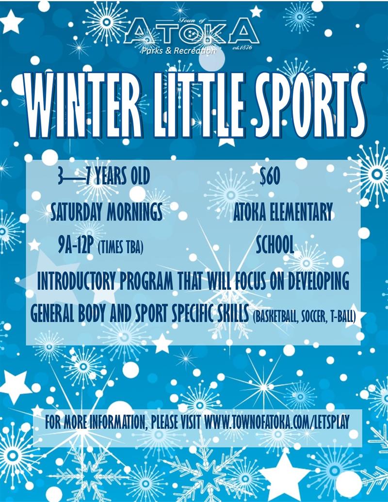 Atoka Parks & Recreation Winter Little Sports 2019